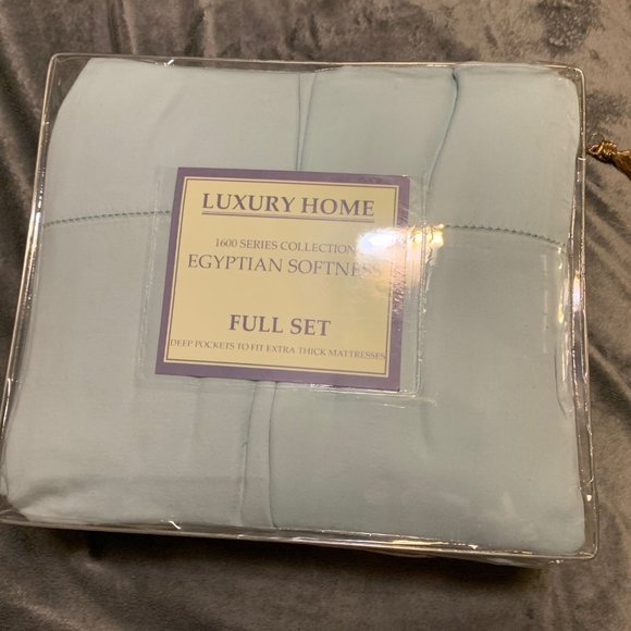 Concierge Collection 400 TC Full-Size Sheet Set, with side pockets - Picture 4 of 5